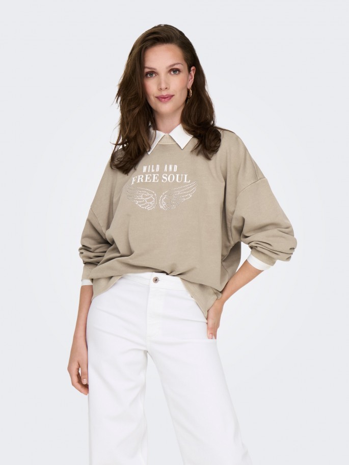 ONLTUSINDA L/S O-NECK CC UB...