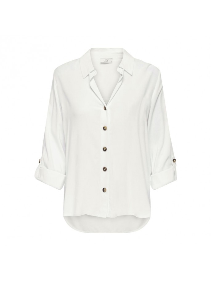 JDYLAUREL LIFE L/S SHIRT WVN D BLANCO