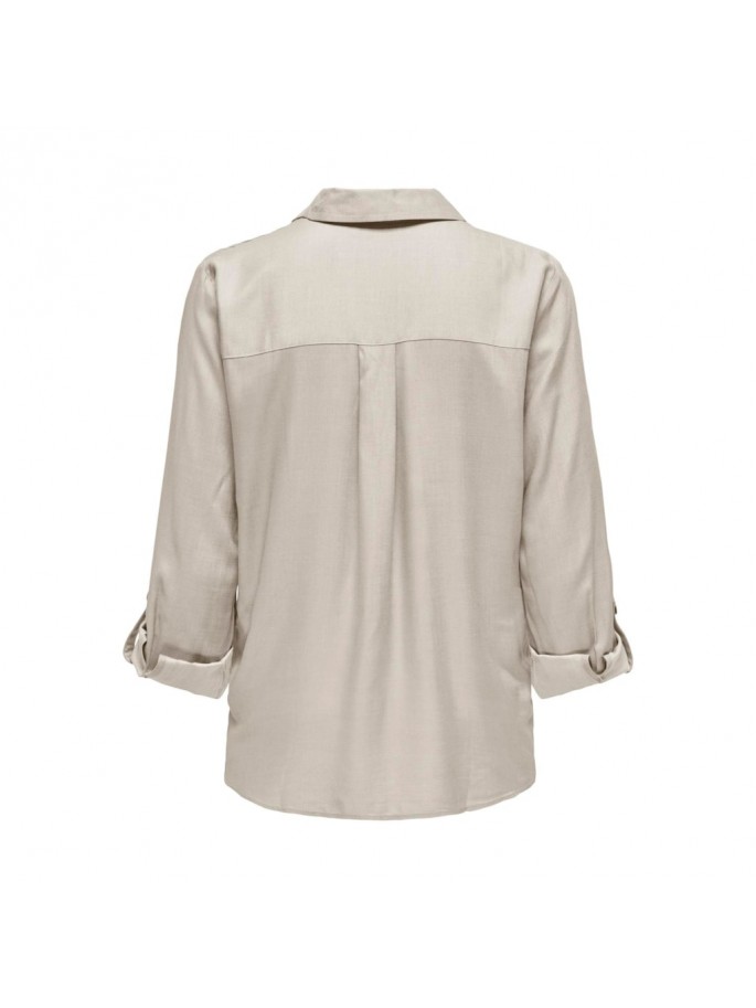 JDYLAUREL LIFE L/S SHIRT WVN D GRIS