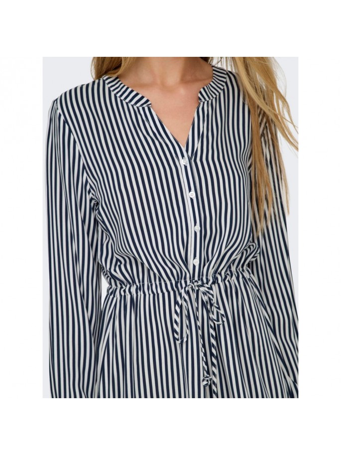 JDYLAUREL LIFE L/S SHORT DRESS AZUL...