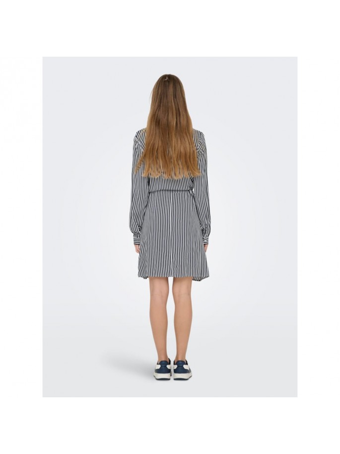 JDYLAUREL LIFE L/S SHORT DRESS AZUL...