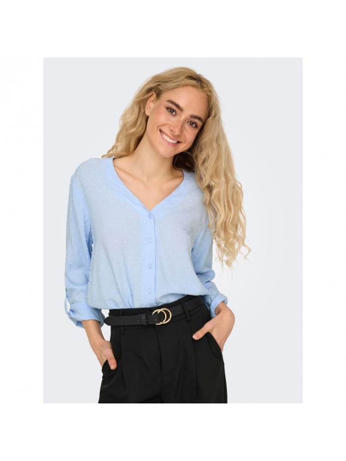 JDYDIANA LIFE 7/8 DOBBY S NOOS AZUL...