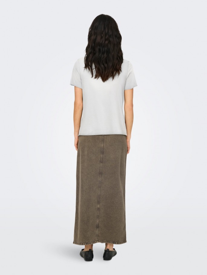 Only LUCY Top manga corta Color... Only LUCY Top manga corta Color...