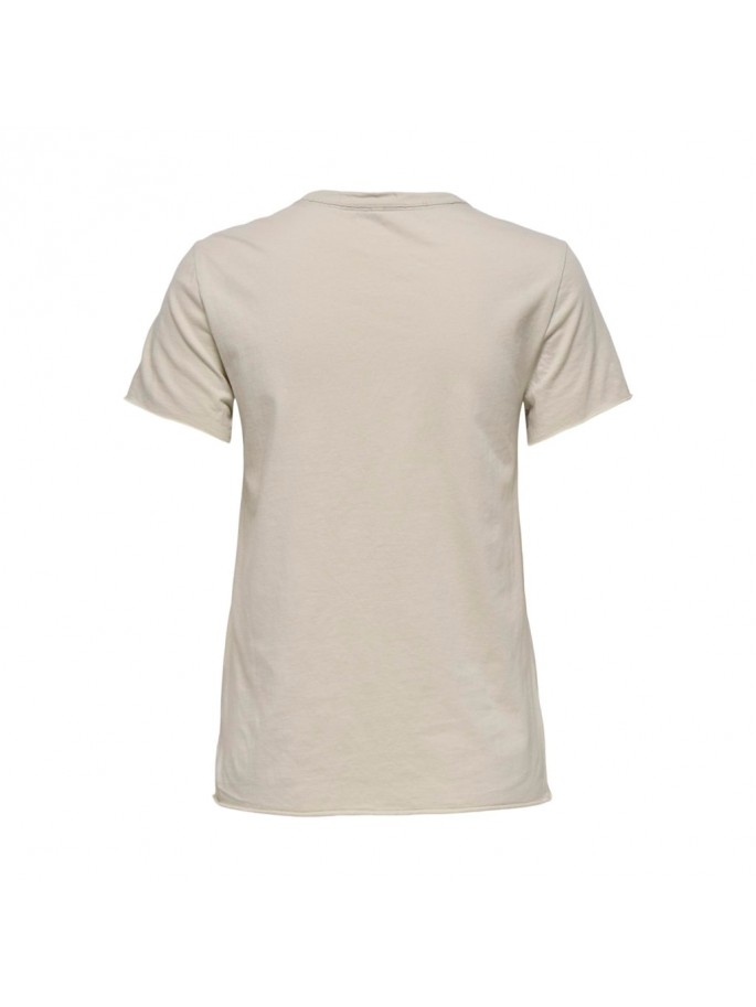 Only LUCY Top manga corta Color Gris...