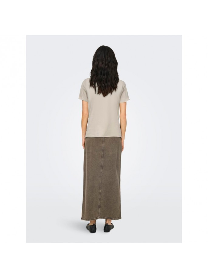 Only LUCY Top manga corta Color Gris...