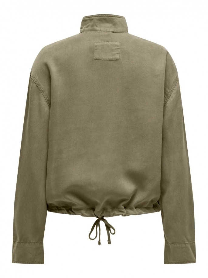 Only KENYA LIFE Chaqueta cuello alto...