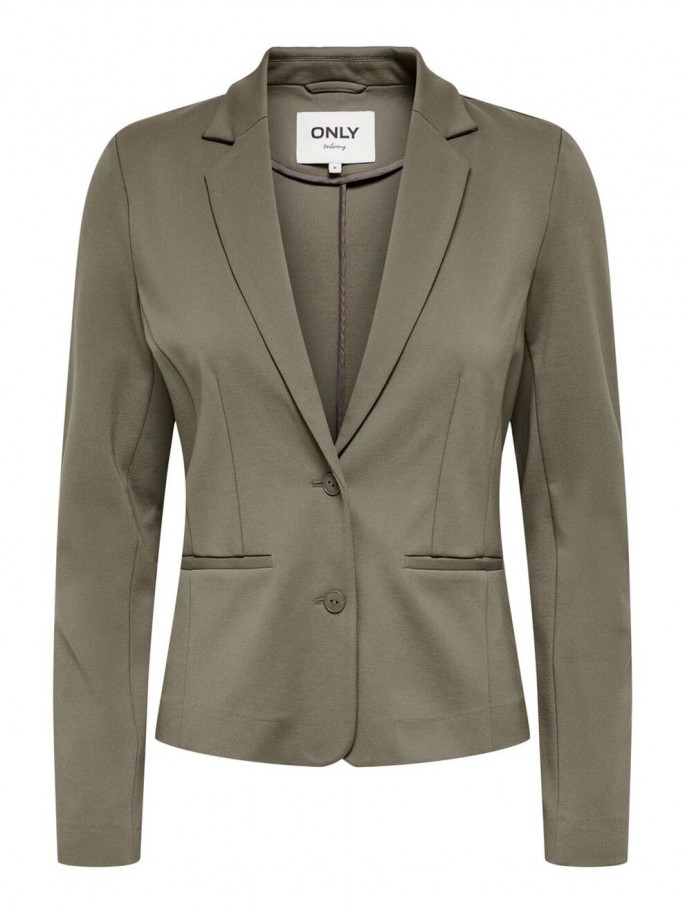 Only POPTRASH Blazer Color Gris -...