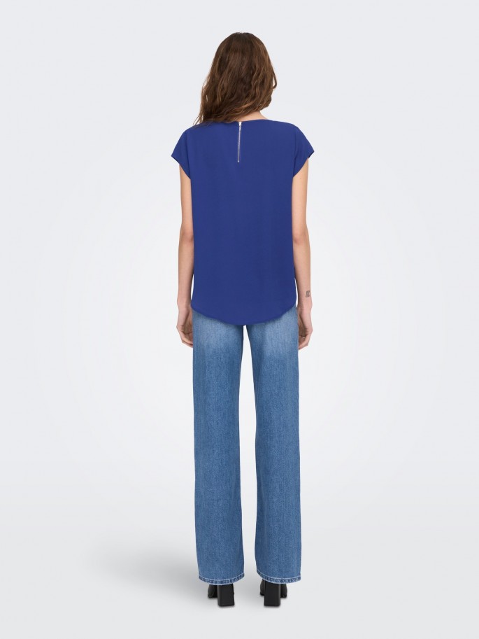 Only VIC Top con cremallera Color... Only VIC Top con cremallera Color...