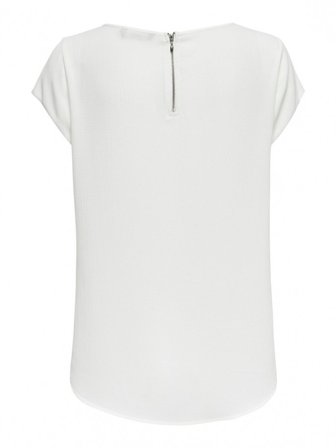 Only VIC Top con cremallera Color... Only VIC Top con cremallera Color...