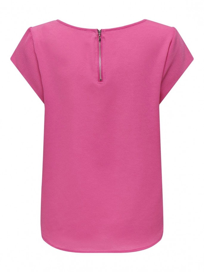 Only VIC Top con cremallera Color... Only VIC Top con cremallera Color...