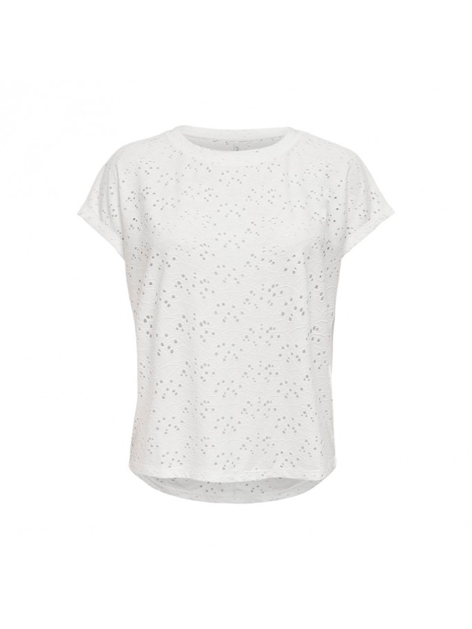 Only SMILLA Top Color Blanco -...