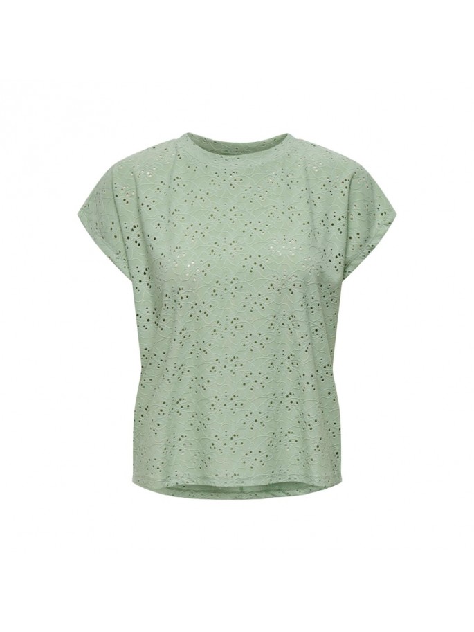 Only SMILLA Top Color Verde Claro -...
