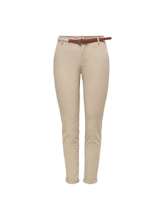 Only BIANA Pantalón con cinturon de... Only BIANA Pantalón con cinturon de...