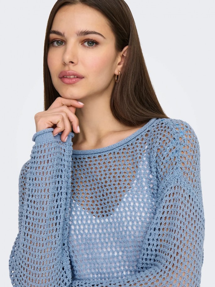 Only SIENA Jersey de punto Color Azul...