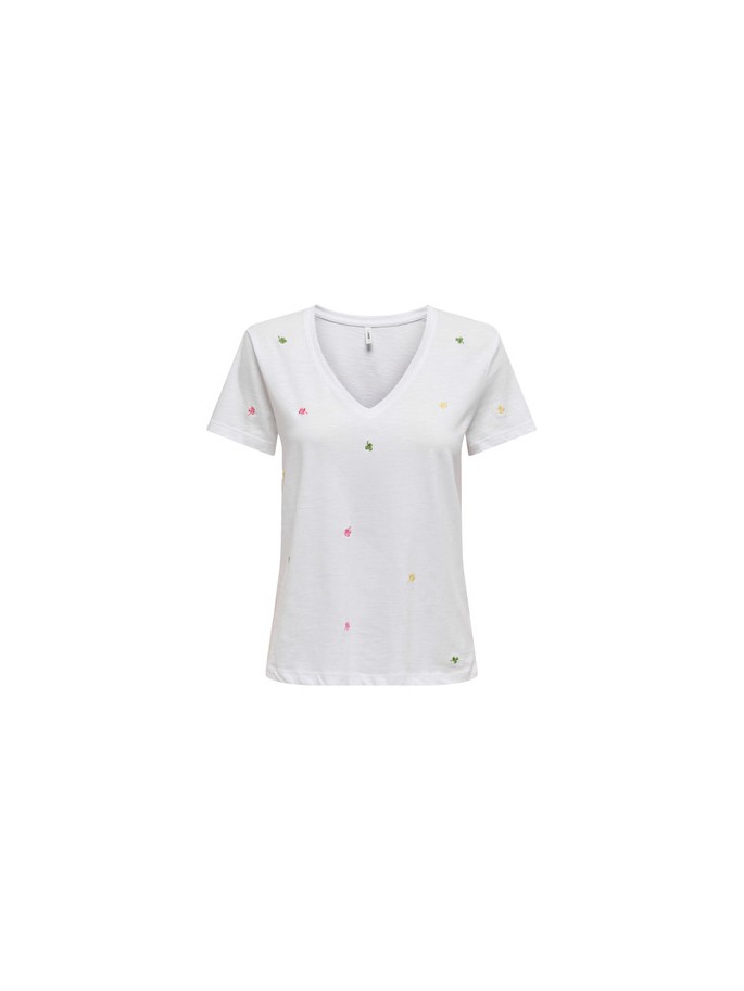 Only KETTY Top cuello en V Color...