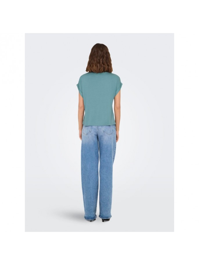 Only LIEKE Top Satín Color Azul Claro... Only LIEKE Top Satín Color Azul Claro...