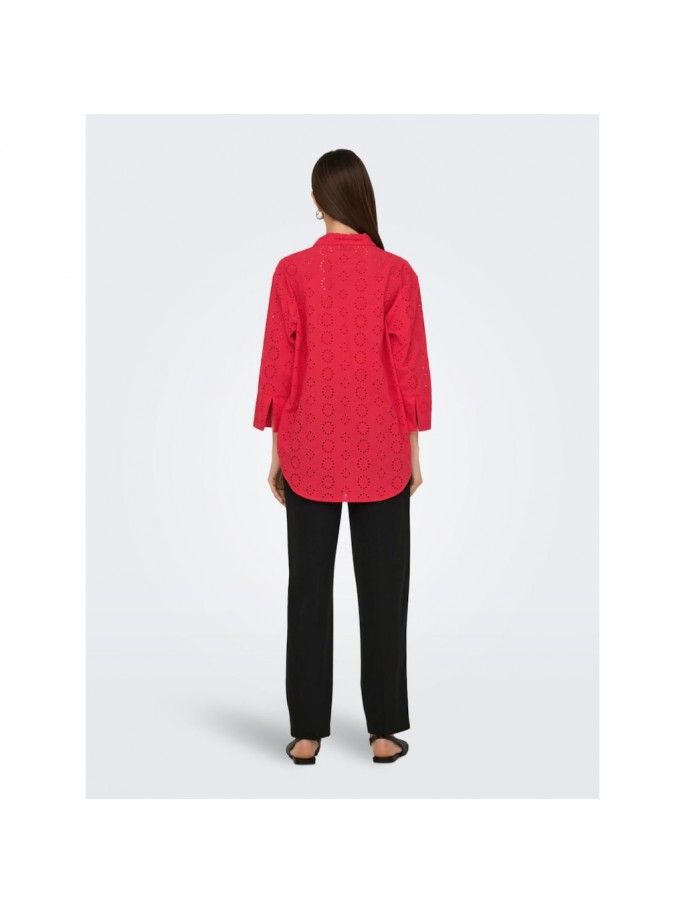 JDY TALLIE Camisa larga Color Rojo -...