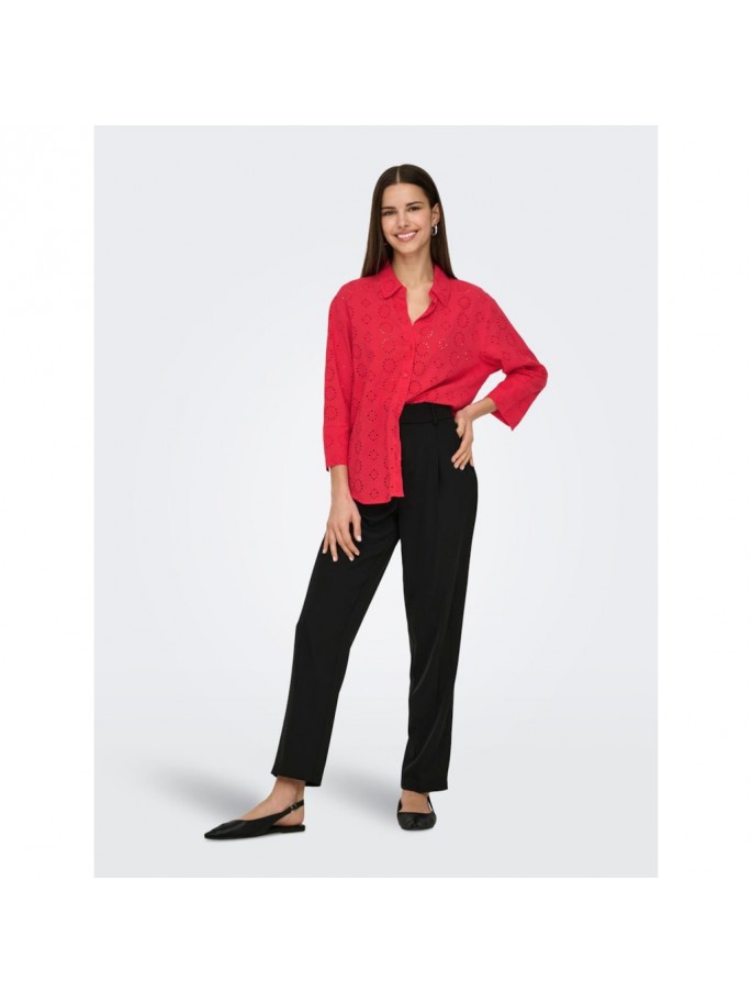 JDY TALLIE Camisa larga Color Rojo -...