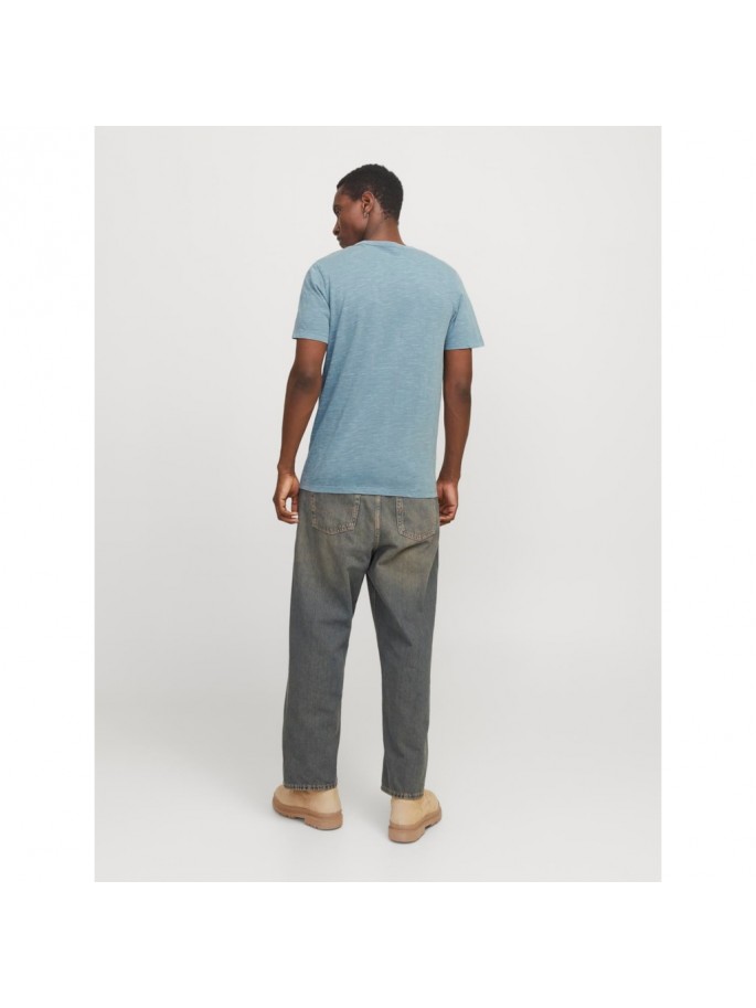 JJESPLIT NECK TEE SS NOOS AZUL OCEANO JJESPLIT NECK TEE SS NOOS AZUL OCEANO
