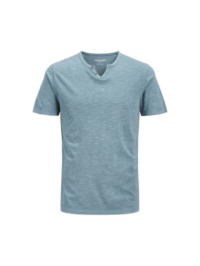 JJESPLIT NECK TEE SS NOOS AZUL OCEANO JJESPLIT NECK TEE SS NOOS AZUL OCEANO