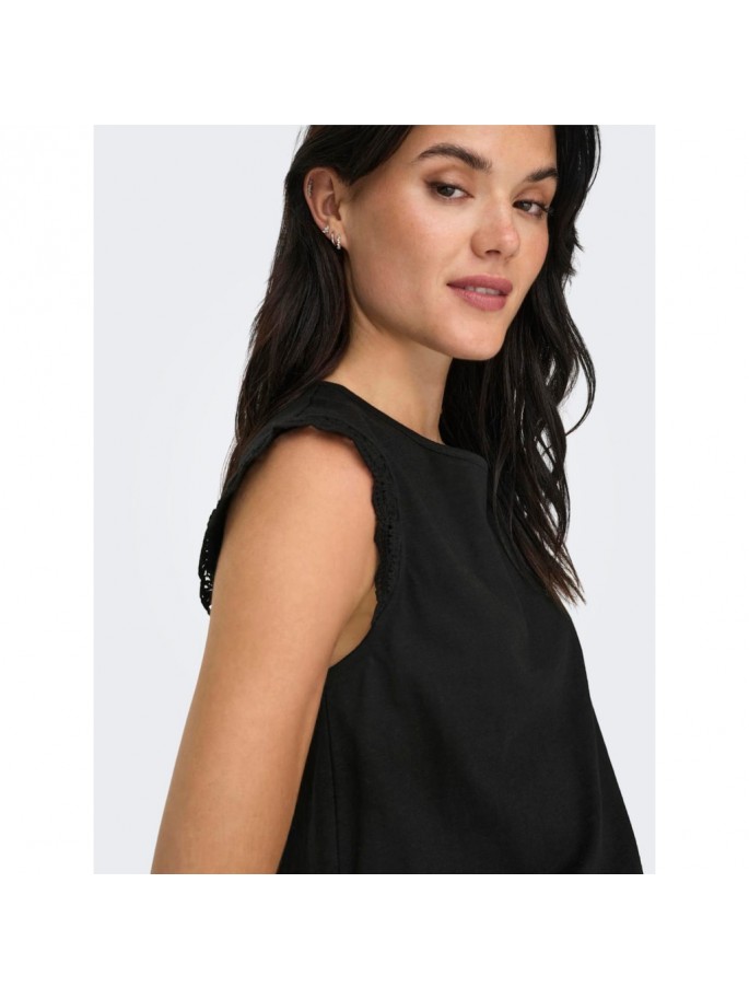 JDY SALVA LIFE CROCHET Color Negro -...