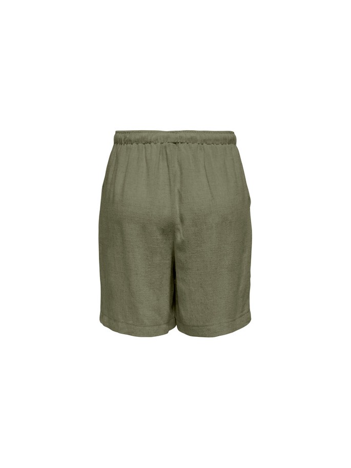 Only SIESTA Shorts Pull-up de lino... Only SIESTA Shorts Pull-up de lino...