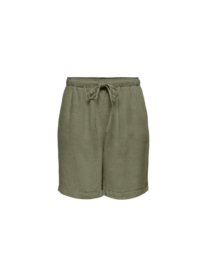 Only SIESTA Shorts Pull-up de lino... Only SIESTA Shorts Pull-up de lino...