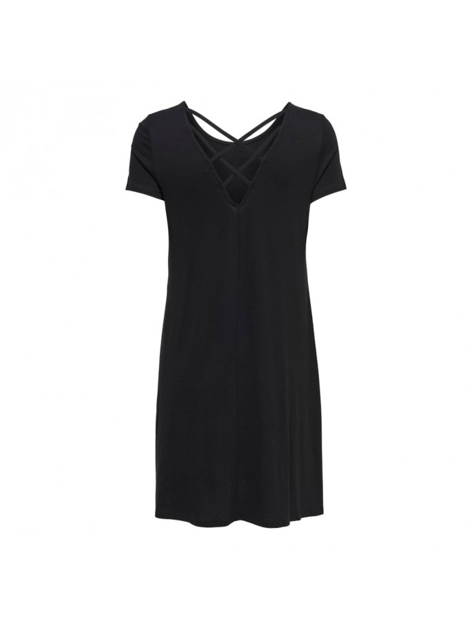 Only BERA Vestido con cordones en la...