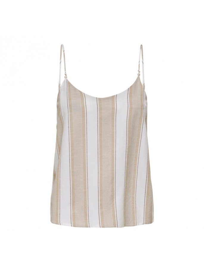Only JAKIRI LINEN SINGLET Top Color...