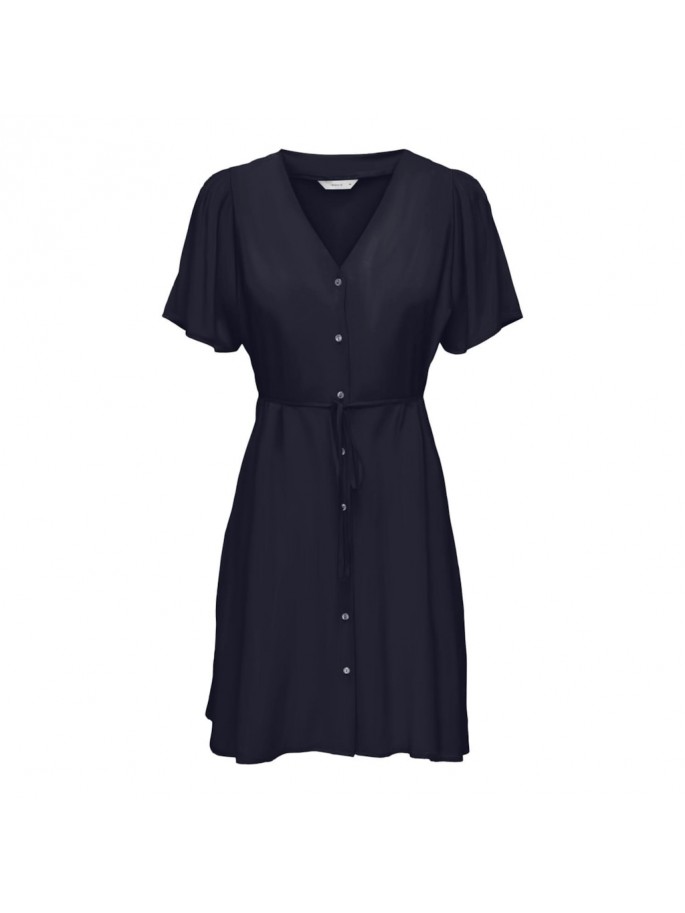 Only EVIDA Vestido Corto Color Azul...