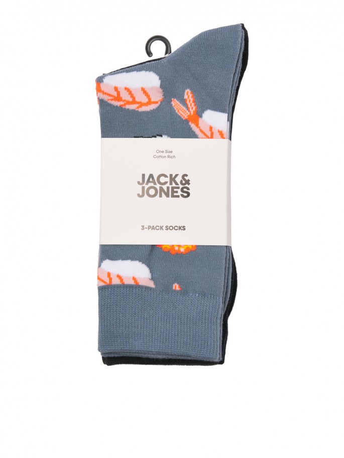 Jack & Jones TRAY Calcetines Pack 3...