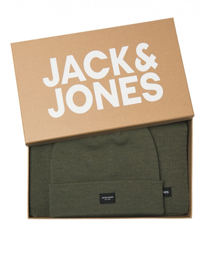 JACK & JONES JAC BEANIE Y BUFANDA...