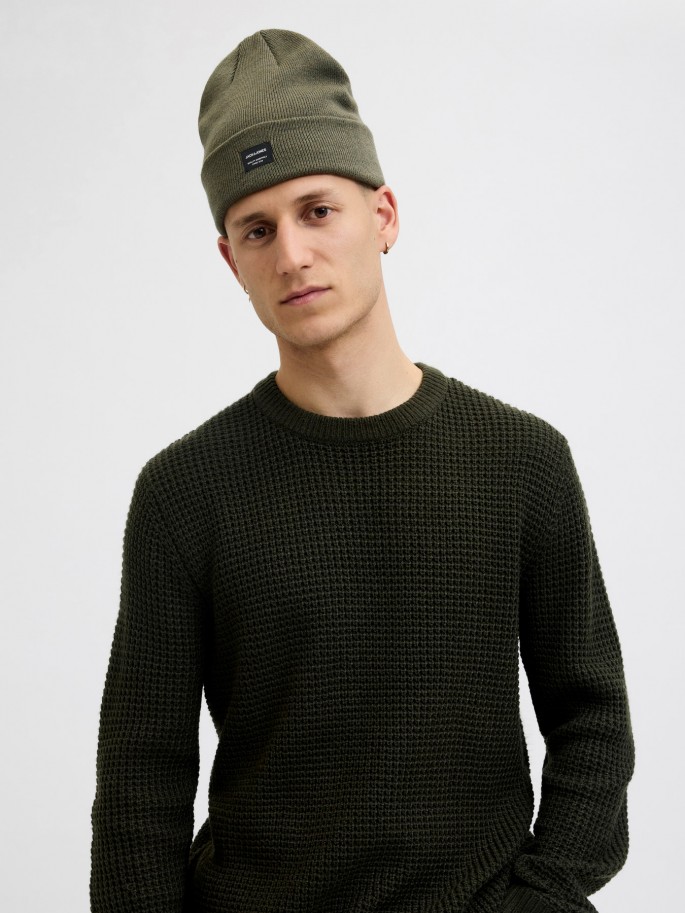 JACK & JONES DNA BEANIE COLOR VERDE... JACK & JONES DNA BEANIE COLOR VERDE...