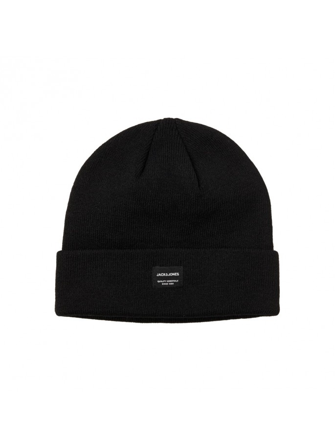JACK & JONES DNA BEANIE COLOR NEGRO -...
