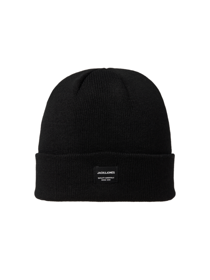 JACK & JONES DNA BEANIE COLOR NEGRO -...