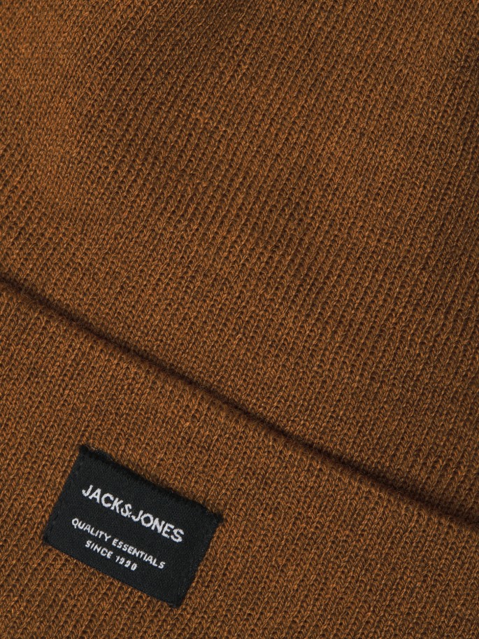 JACK & JONES DNA BEANIE COLOR MARRON... JACK & JONES DNA BEANIE COLOR MARRON...
