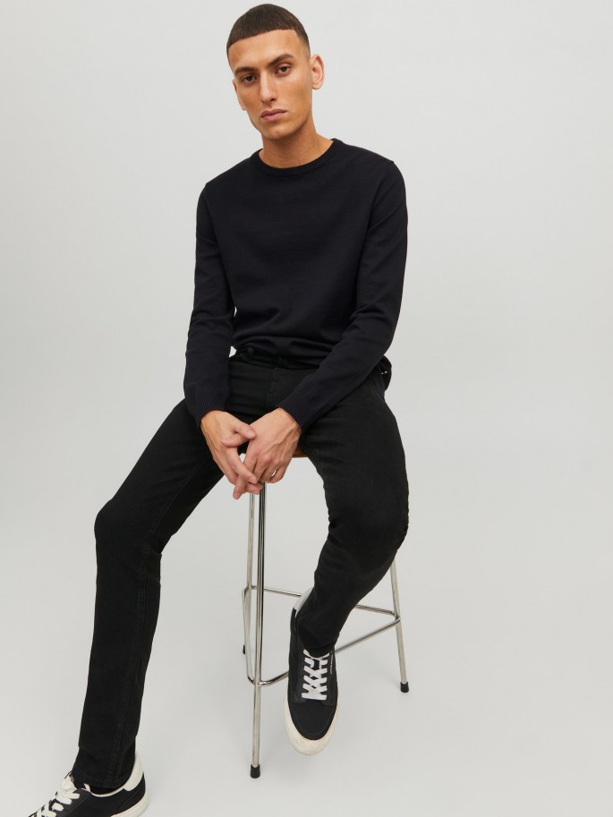 JACK & JONES BASIC JERSEY DE PUNTO...