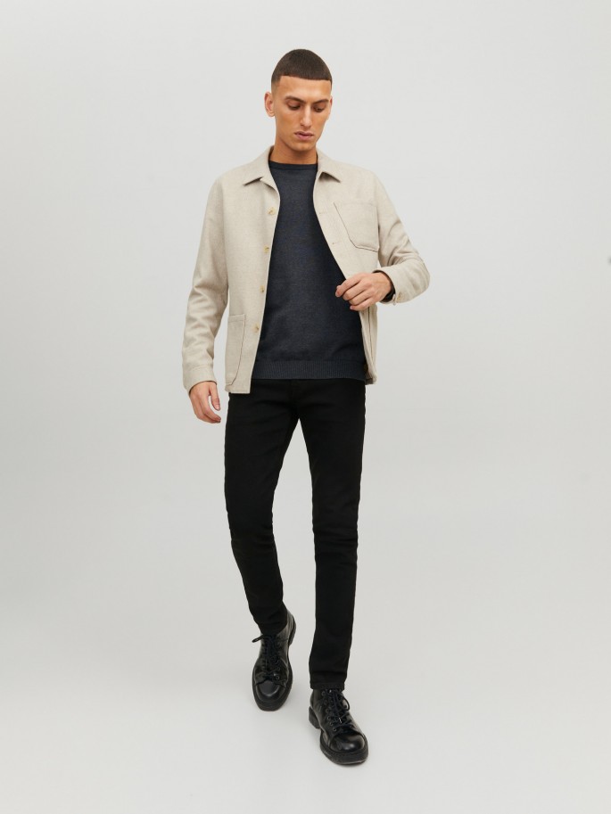 JACK & JONES BASIC JERSEY DE PUNTO...
