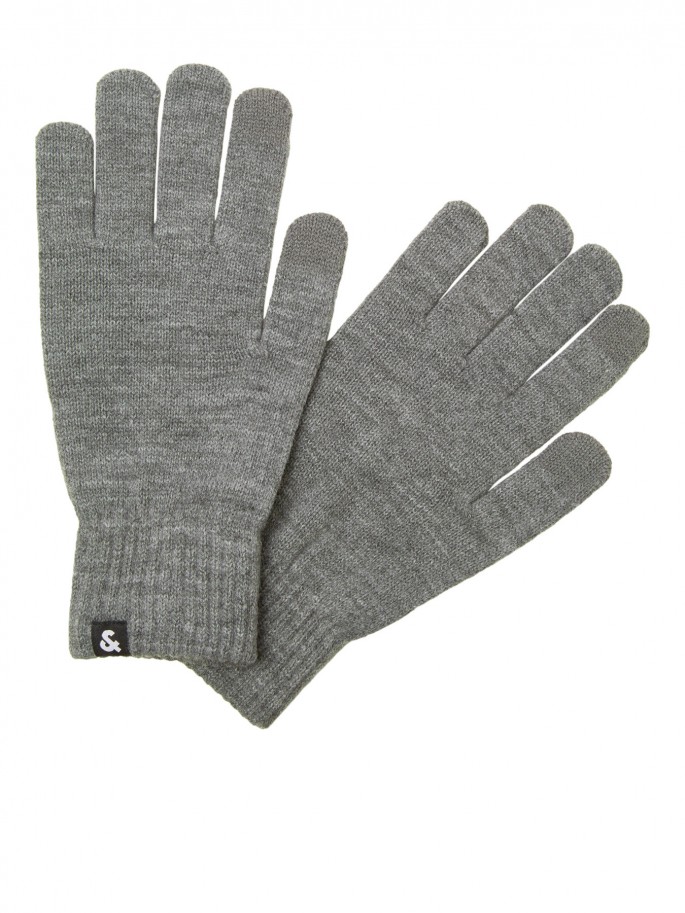JACK & JONES BARRY GUANTES COLOR GRIS...