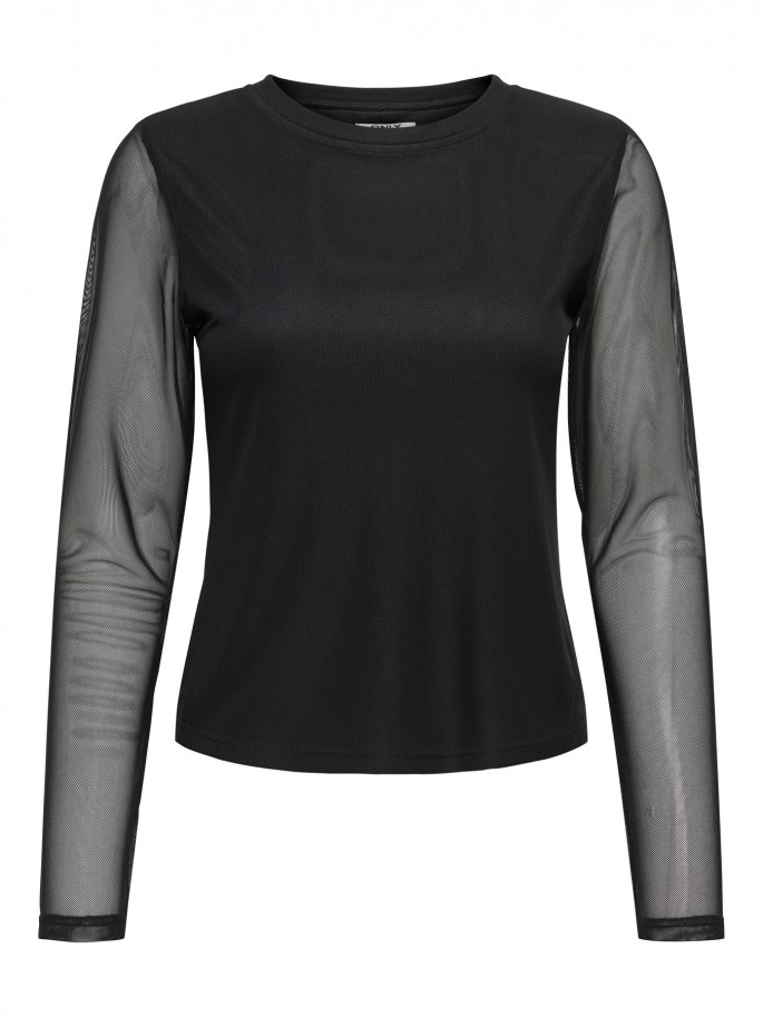 ONLY NOVA TOP COLOR NEGRO -...