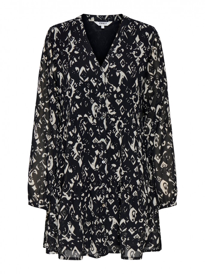 ONLY STAR VESTIDO CORTO COLOR NEGRO -...