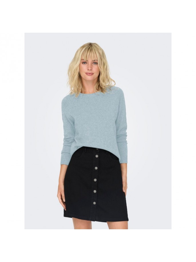 ONLY LESLY JERSEY DE PUNTO COLOR GRIS...