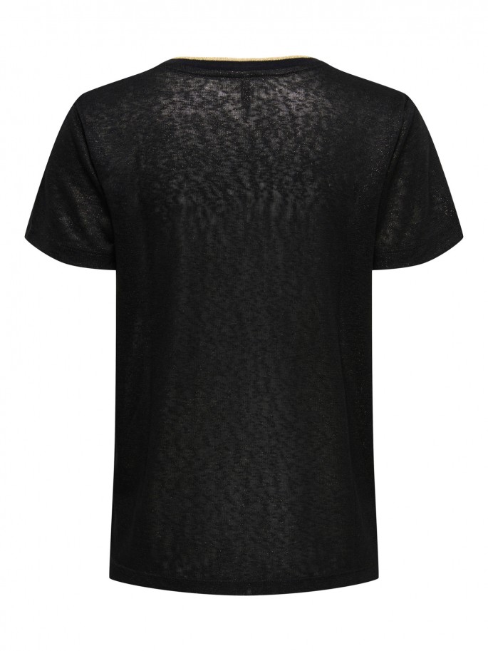 ONLY BEATRICE CAMISETA CON CUELLO EN... ONLY BEATRICE CAMISETA CON CUELLO EN...