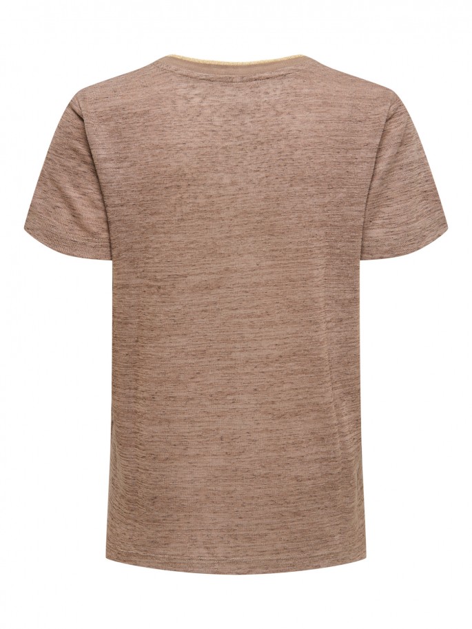 ONLY BEATRICE CAMISETA CON CUELLO EN... ONLY BEATRICE CAMISETA CON CUELLO EN...