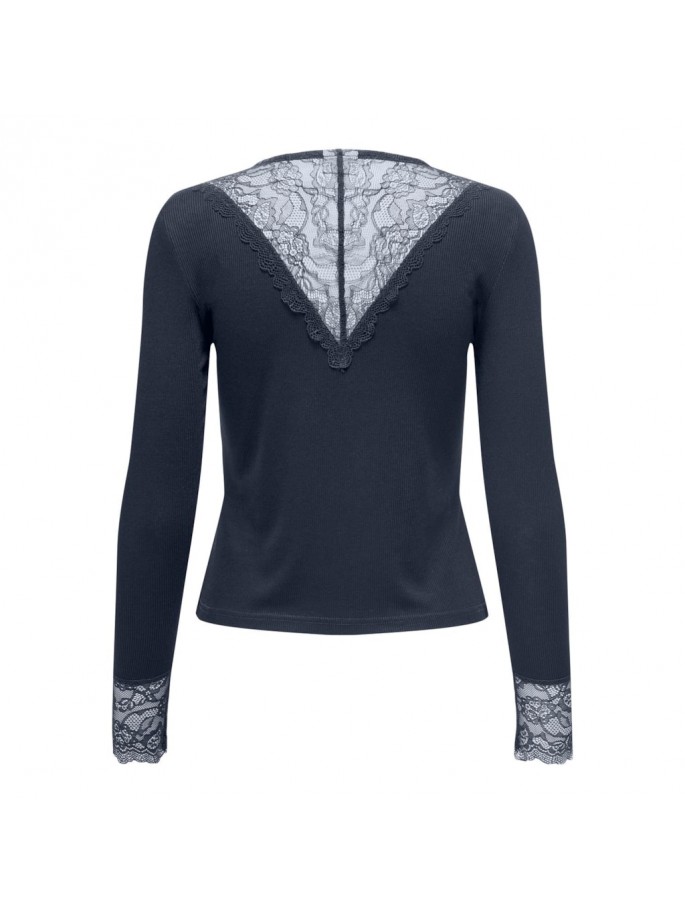 JDY ROXY TOP COLOR AZUL OSCURO /...