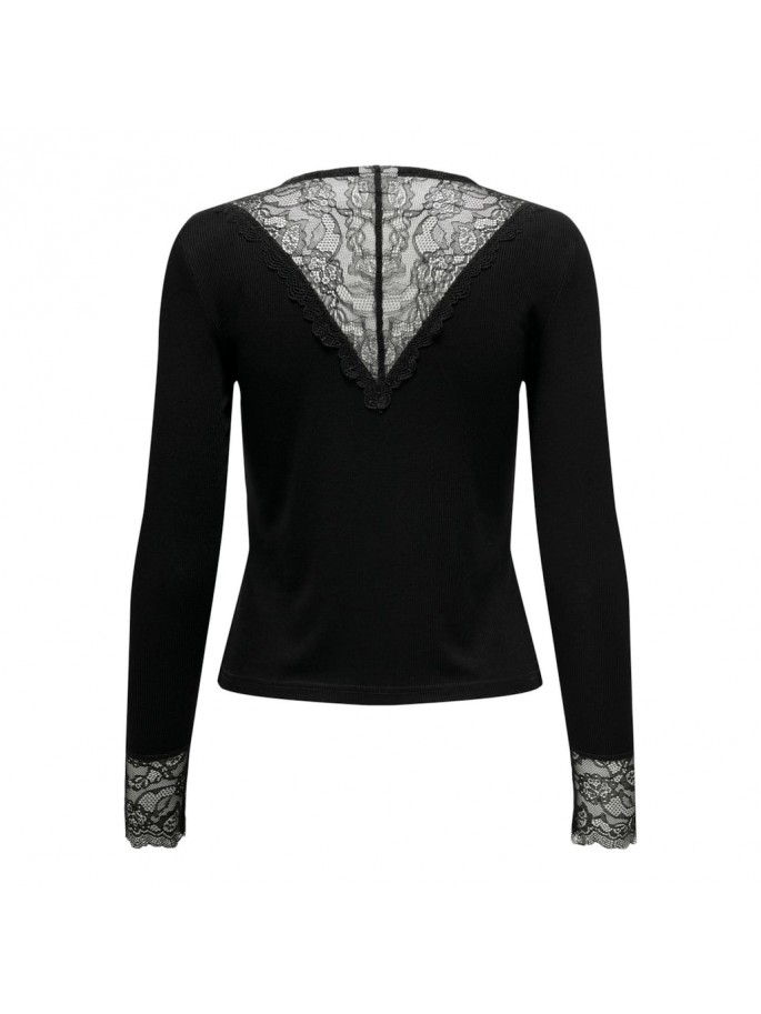 JDY ROXY  TOP COLOR NEGRO - SUAVE Y...