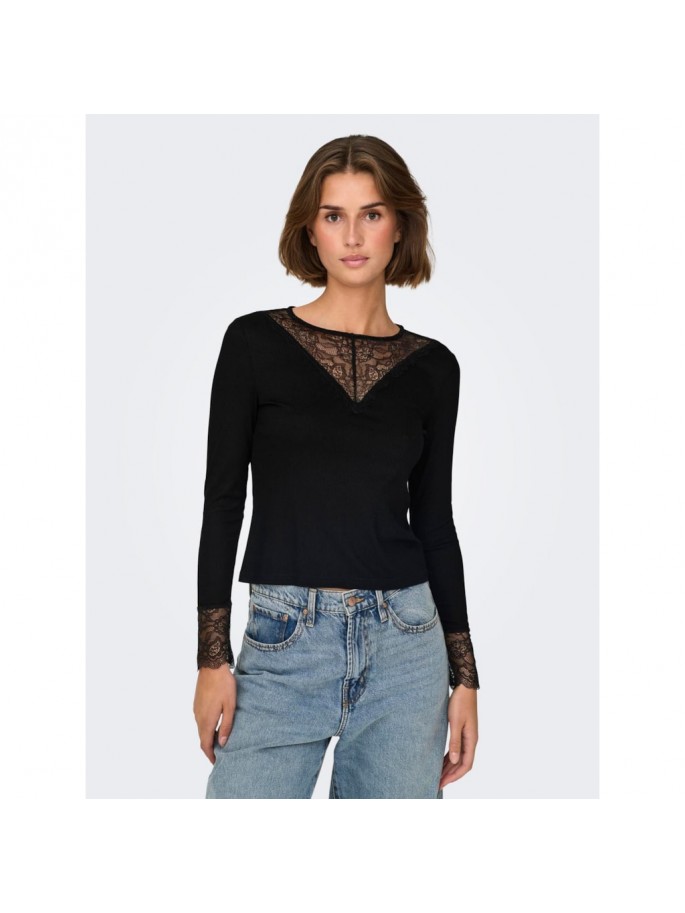 JDY ROXY  TOP COLOR NEGRO - SUAVE Y...