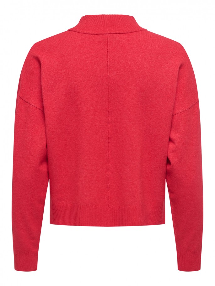 JDY AMORE JERSEY DE PUNTO COLOR ROJO...