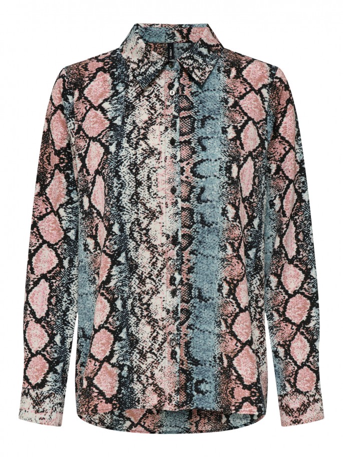 ONLY NOVA CAMISA COLOR AZUL...