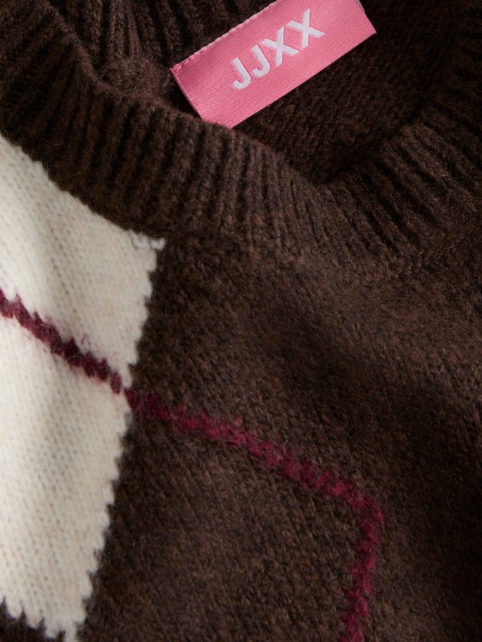 JJXX JERSEY DE PUNTO COLOR MARRON -...